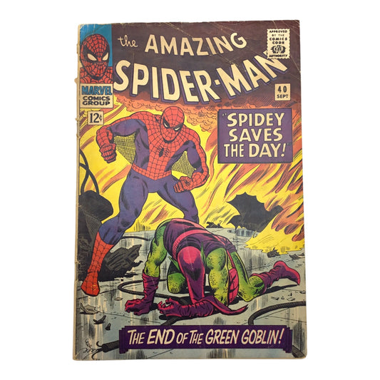 Marvel The Amazing Spider-Man #40 – “Spidey Saves The Day!” (FR/GD)