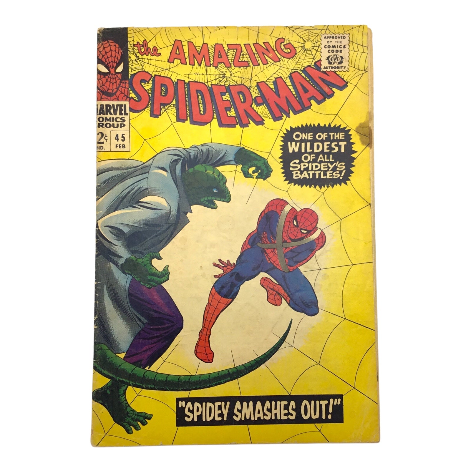 Marvel The Amazing Spider-Man #45 – “Spidey Smashes Out!” (FR/GD)