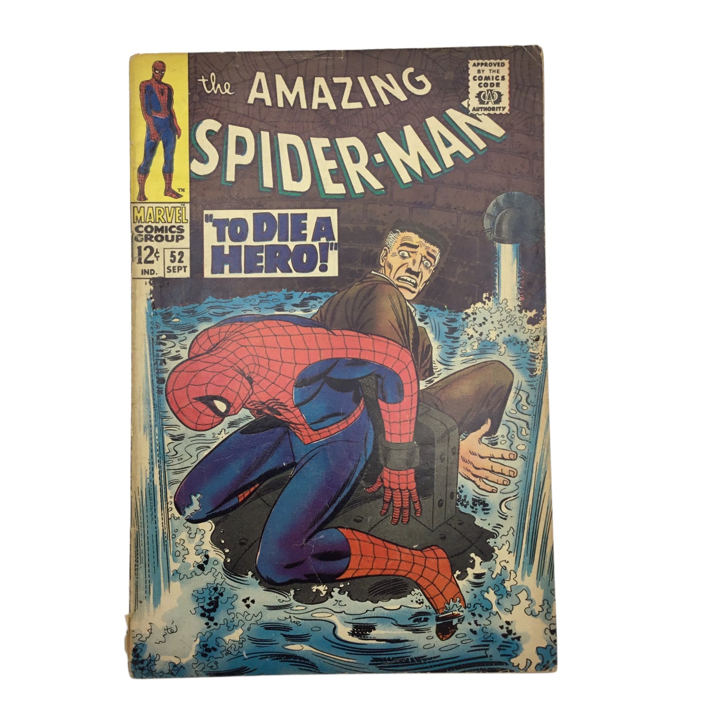 Marvel The Amazing Spider-Man #52 – “To Die a Hero!” (FR/GD)