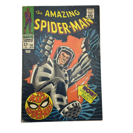 Marvel The Amazing Spider-Man #58 – “To Kill a Spider-Man!” (VG)