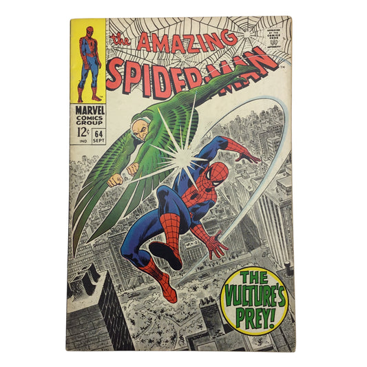 Marvel The Amazing Spider-Man #64 – “The Vulture’s Prey!” (VG)