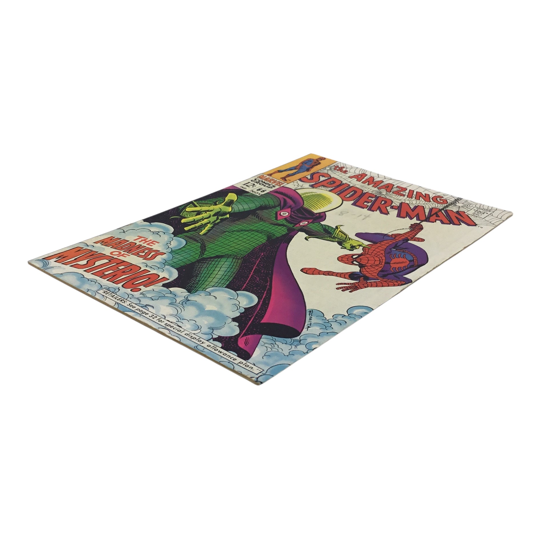Marvel The Amazing Spider-Man #66 – “The Madness of Mysterio!” (GD/NG)