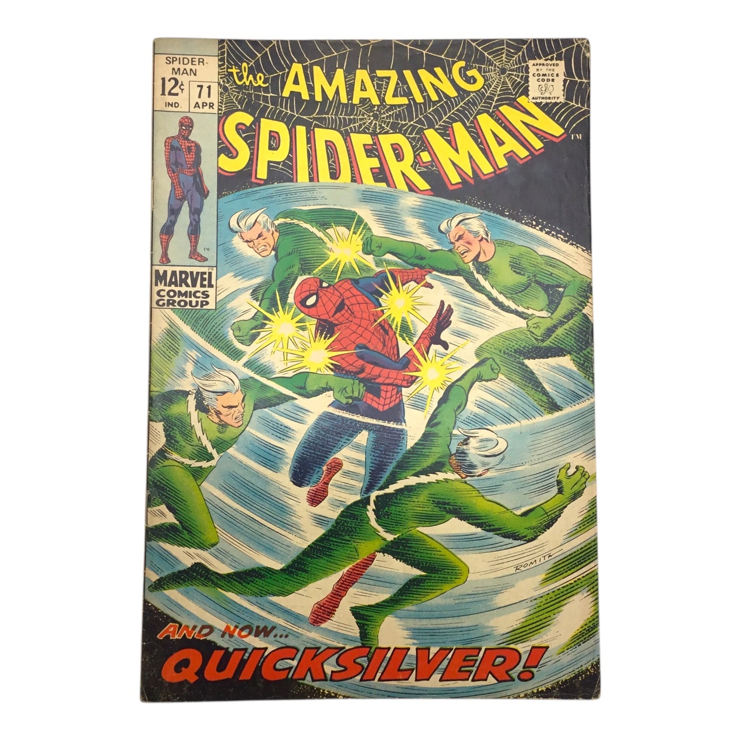 Marvel The Amazing Spider-Man #71 – “And Now... Quicksilver!” (GD/VG)