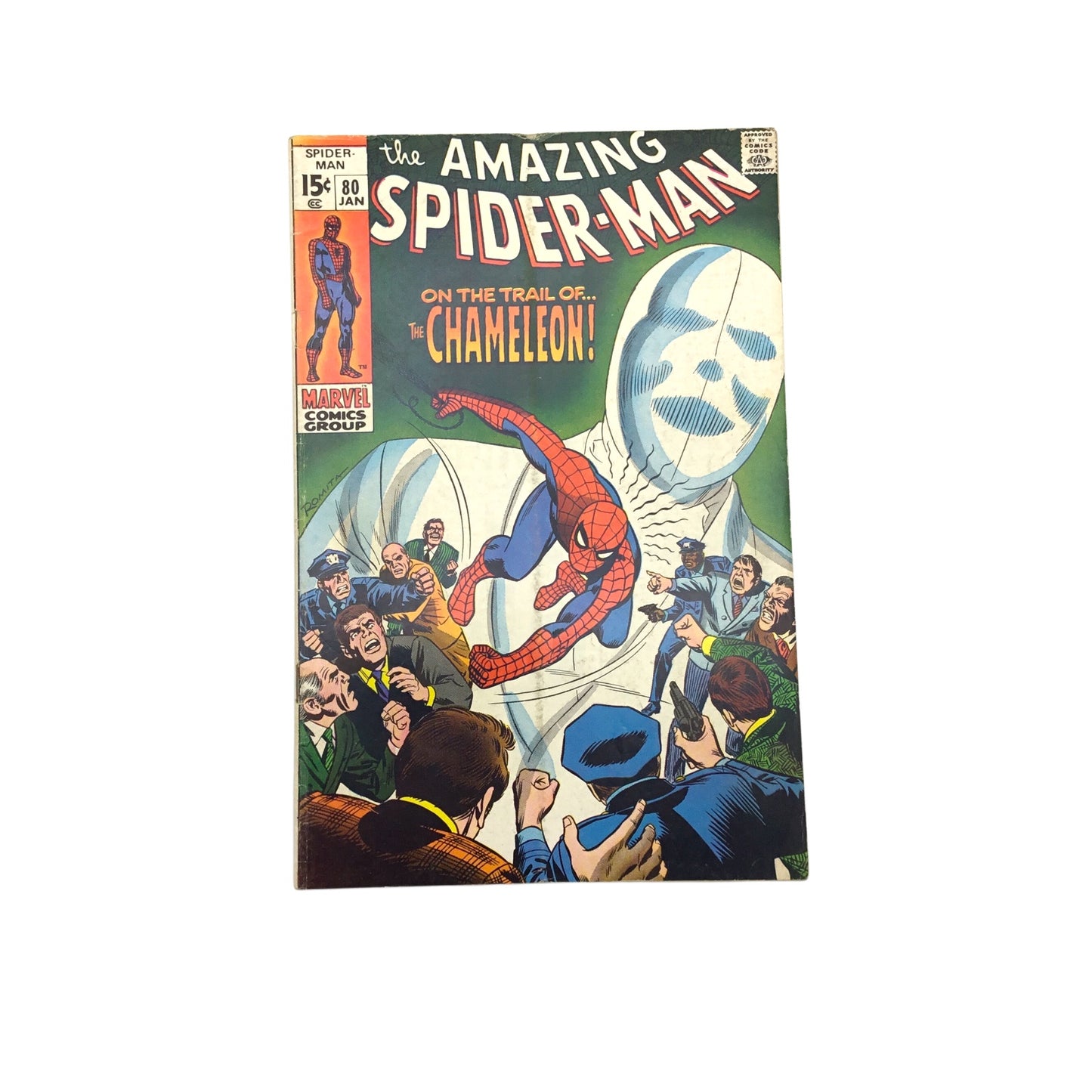 Marvel The Amazing Spider-Man #80 – “On the Trail of… The Chameleon” (VG)