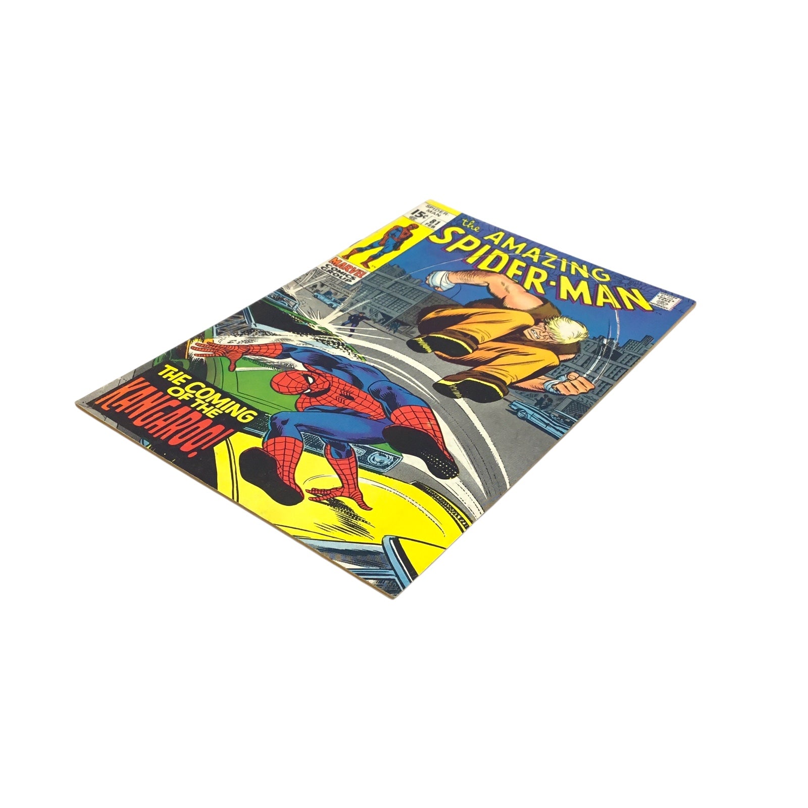 Marvel The Amazing Spider-Man #81 – “The Coming of the Kangaroo” (VG)