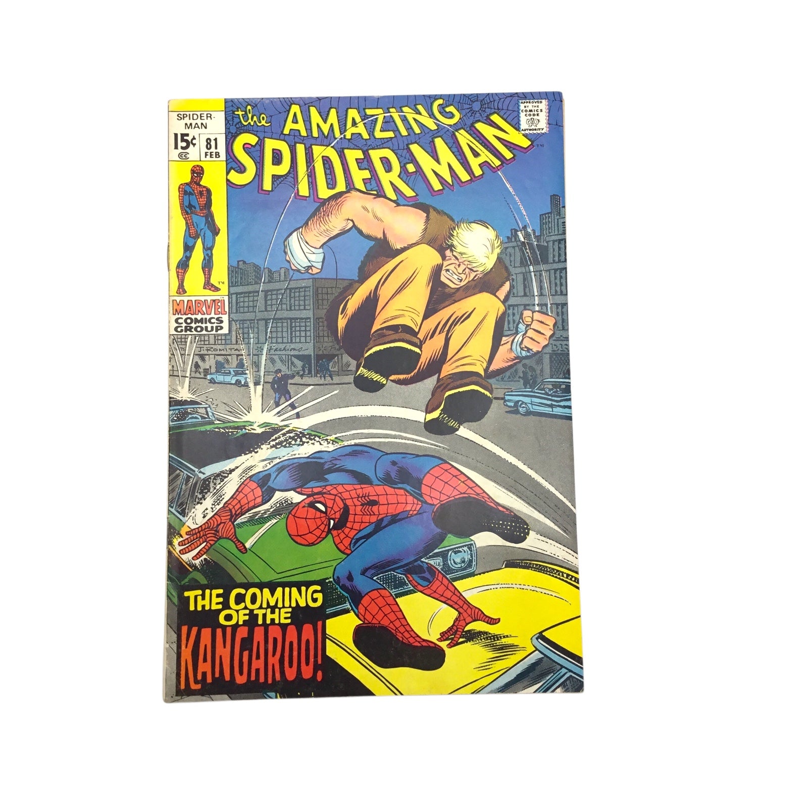 Marvel The Amazing Spider-Man #81 – “The Coming of the Kangaroo” (VG)