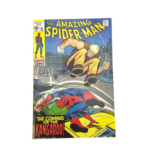 Marvel The Amazing Spider-Man #81 – “The Coming of the Kangaroo” (VG)