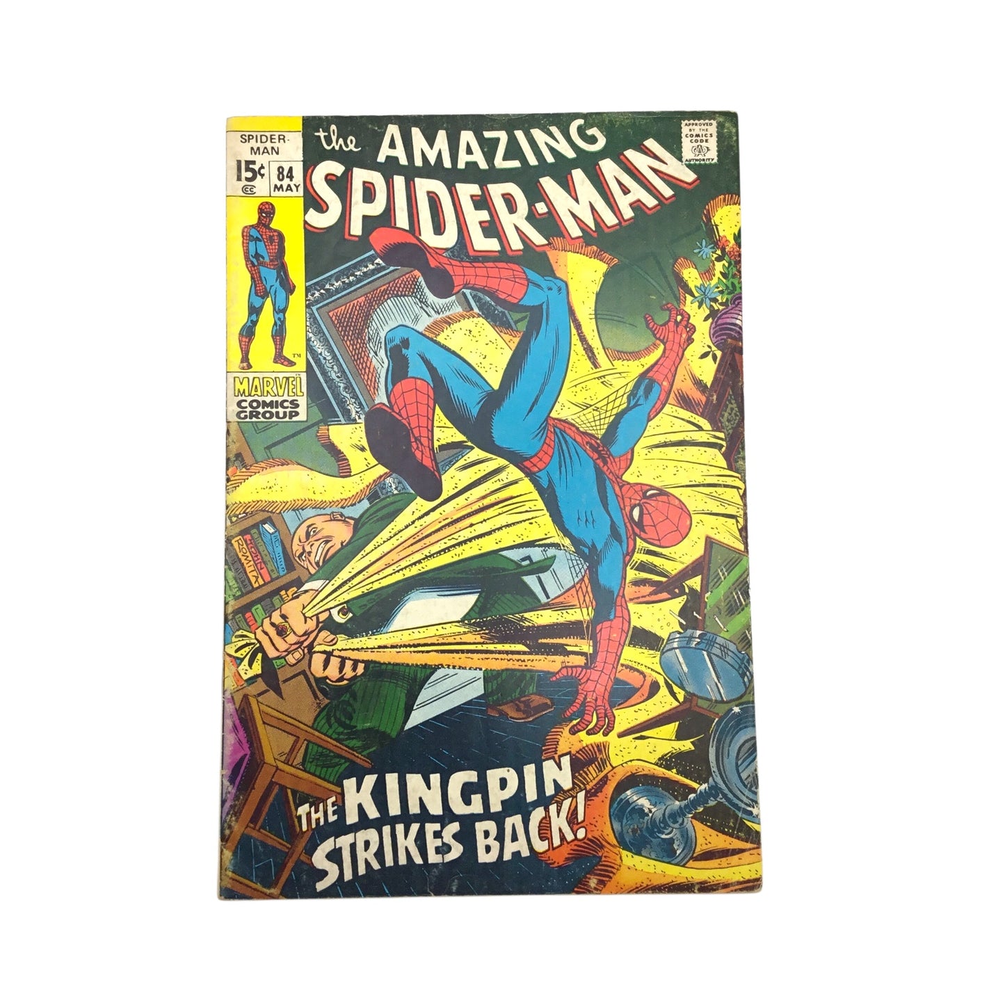 Marvel The Amazing Spider-Man #84 – “The Kingpin Strikes Back” (VG)