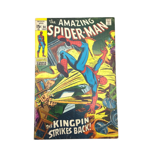 Marvel The Amazing Spider-Man #84 – “The Kingpin Strikes Back” (VG)