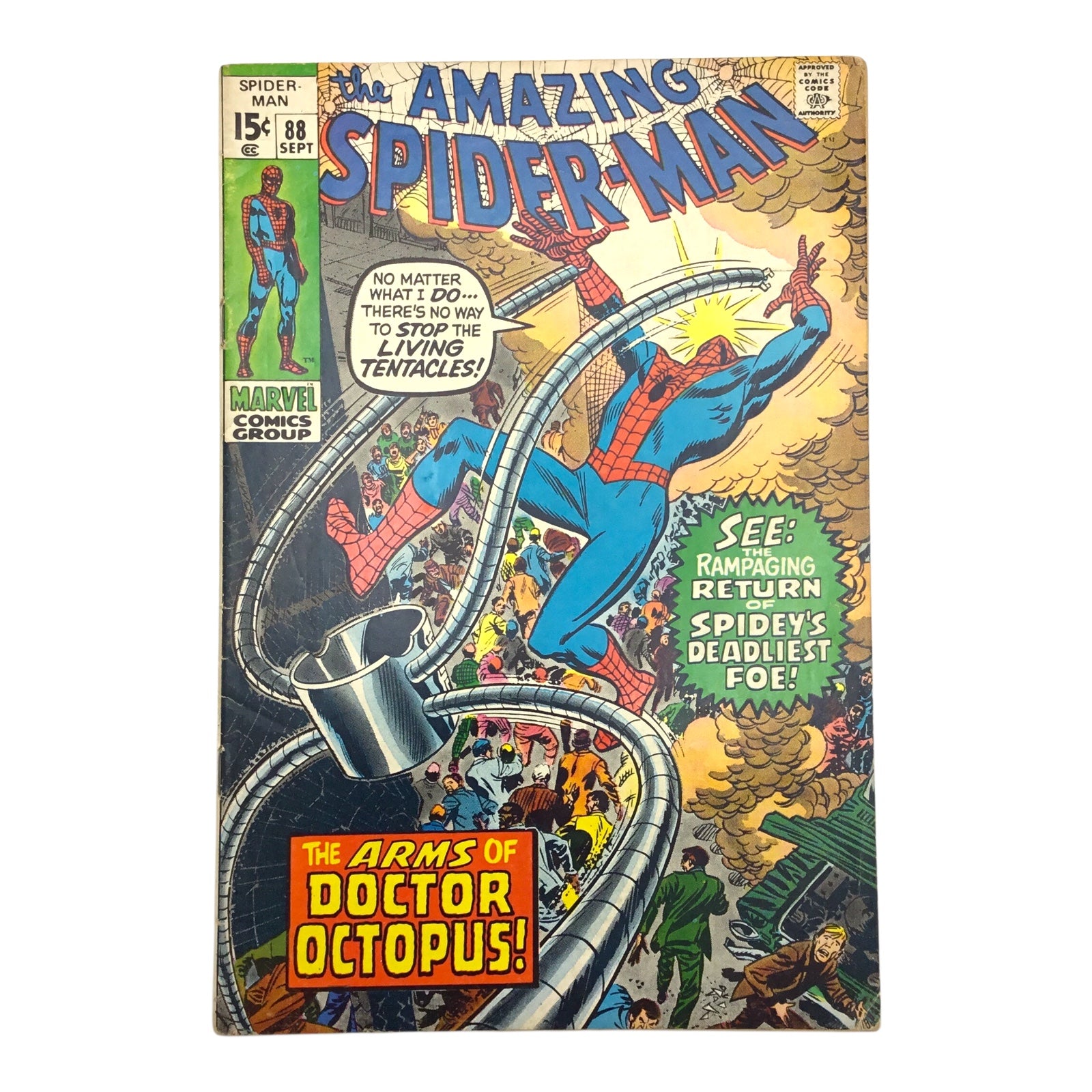 Marvel The Amazing Spider-Man #88 – “The Arms of Doctor Octopus” (FR/GD)
