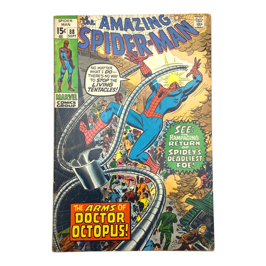 Marvel The Amazing Spider-Man #88 – “The Arms of Doctor Octopus” (FR/GD)