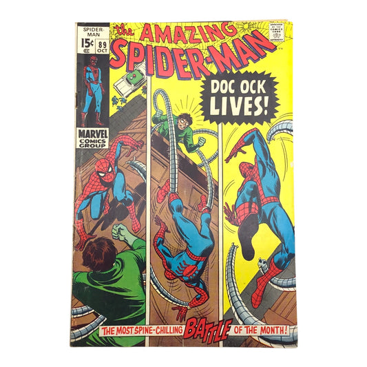 Marvel The Amazing Spider-Man #89 – “Doc Ock Lives” (VG/FN)
