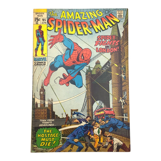 Marvel The Amazing Spider-Man #95 – “The Hostage Must Die” (VG)
