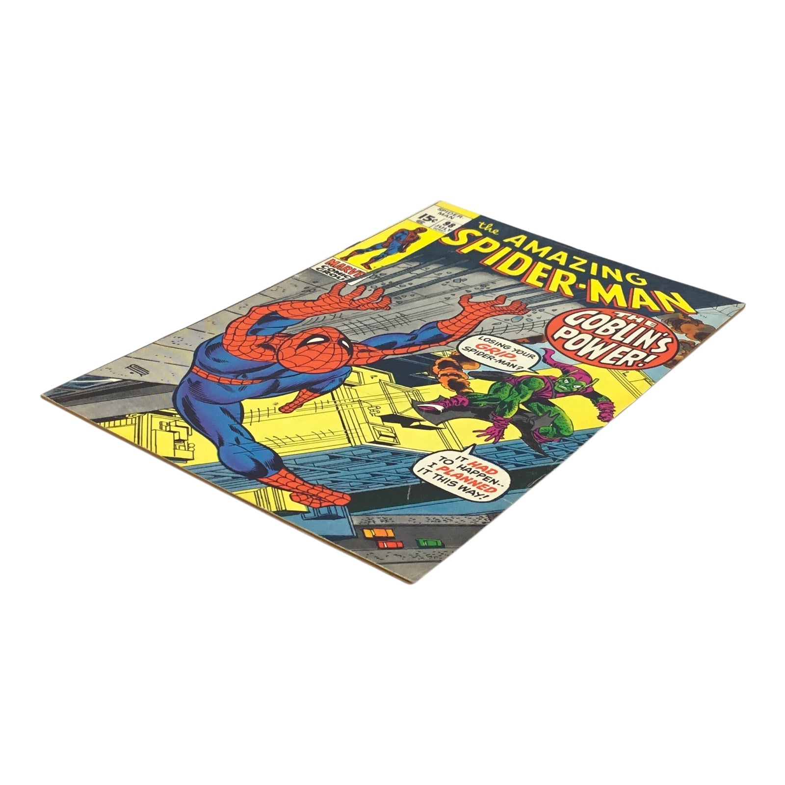 Marvel The Amazing Spider-Man #98 – “The Goblins Power” (VG/FN)