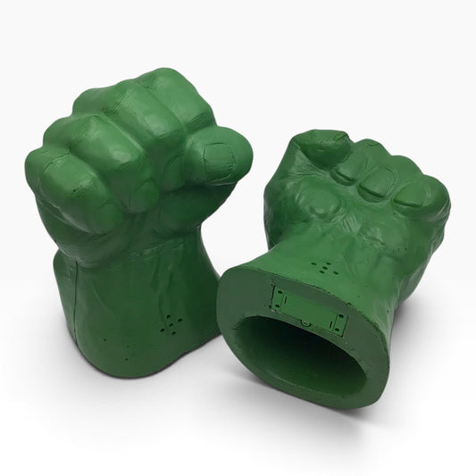 Marvel The Incredible Hulk Smash & Bash Hands (2003) – Electronic Foam Gloves