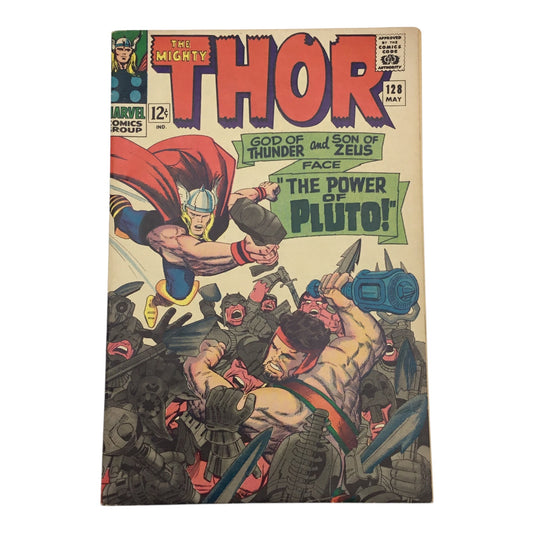 Marvel The Mighty Thor #128 – The Power of Pluto (May, VG)