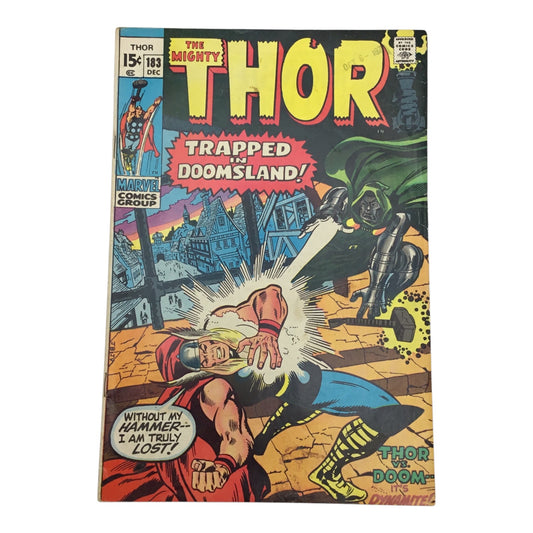 Marvel The Mighty Thor #183 – Trapped in Doomsland (VG/FN)