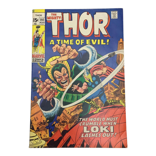 Marvel The Mighty Thor #191 – A Time of Evil (VG/FN)
