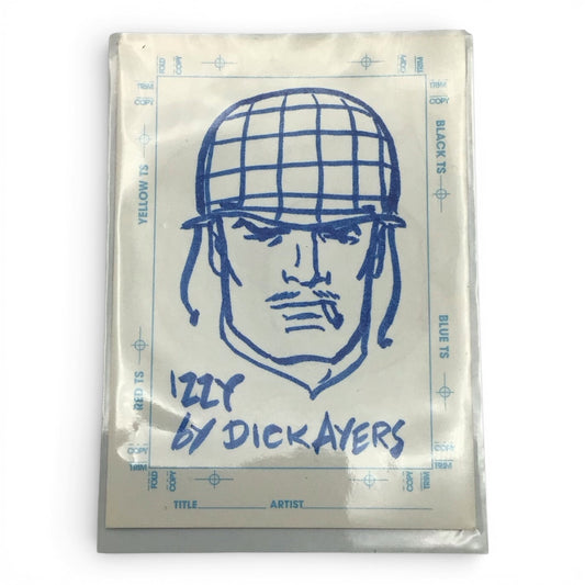 Marvel The Silver Age Sketchagraph: Izzy by Dick Ayers 1998