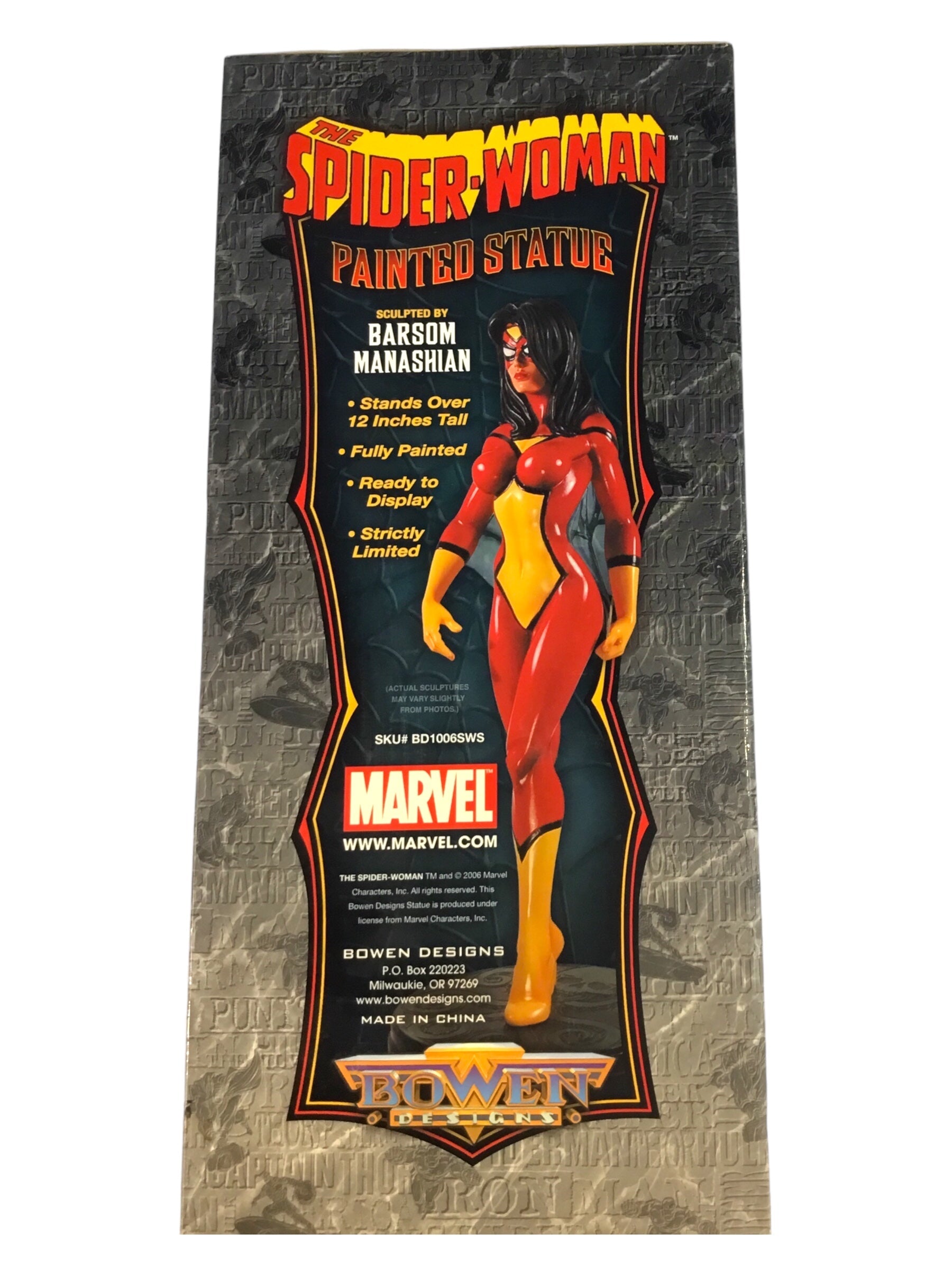 Marvel The Spider-Woman Painted Statue Limited 1324/1500