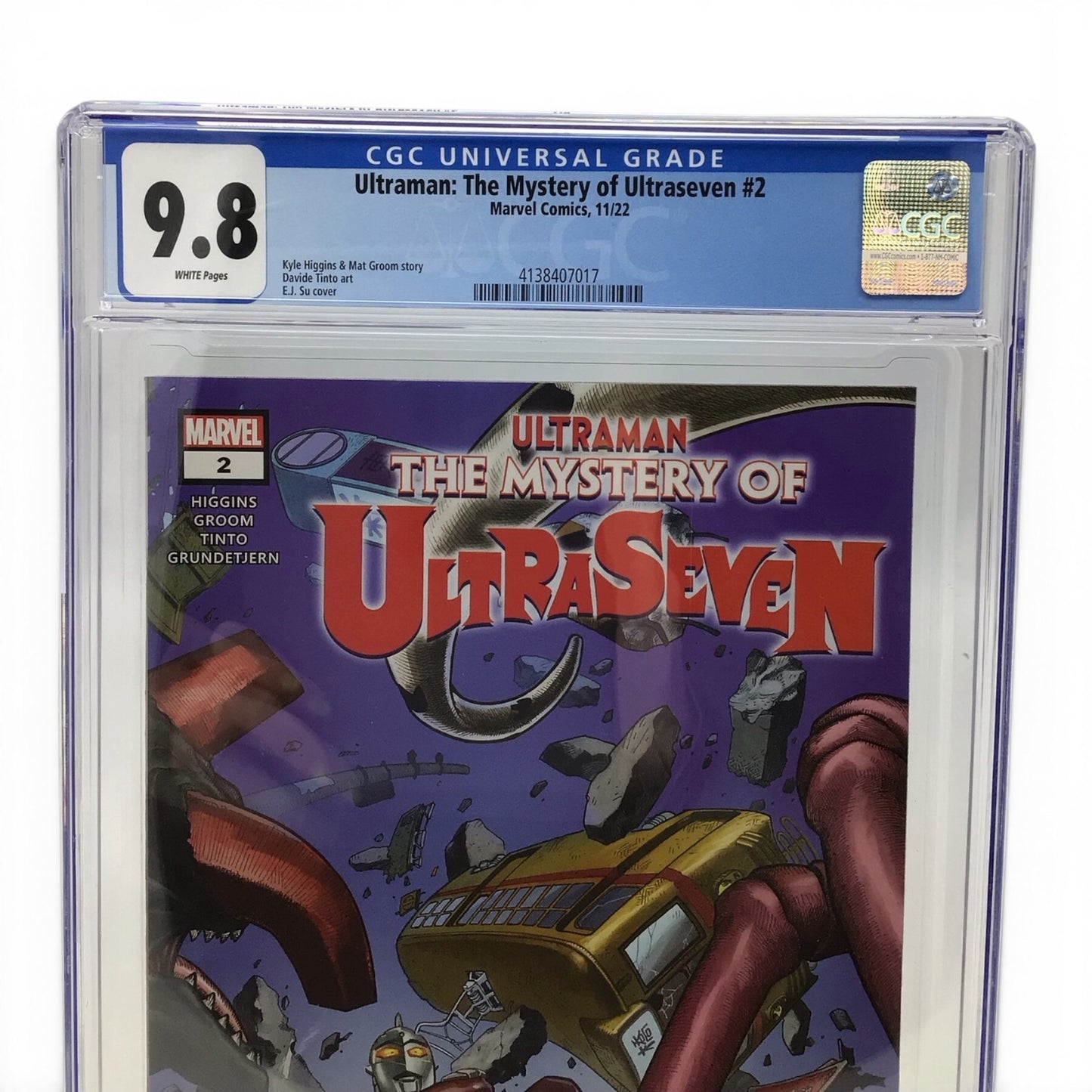 Marvel Ultraman: The Mystery of Ultraseven #2 CGC 9.8
