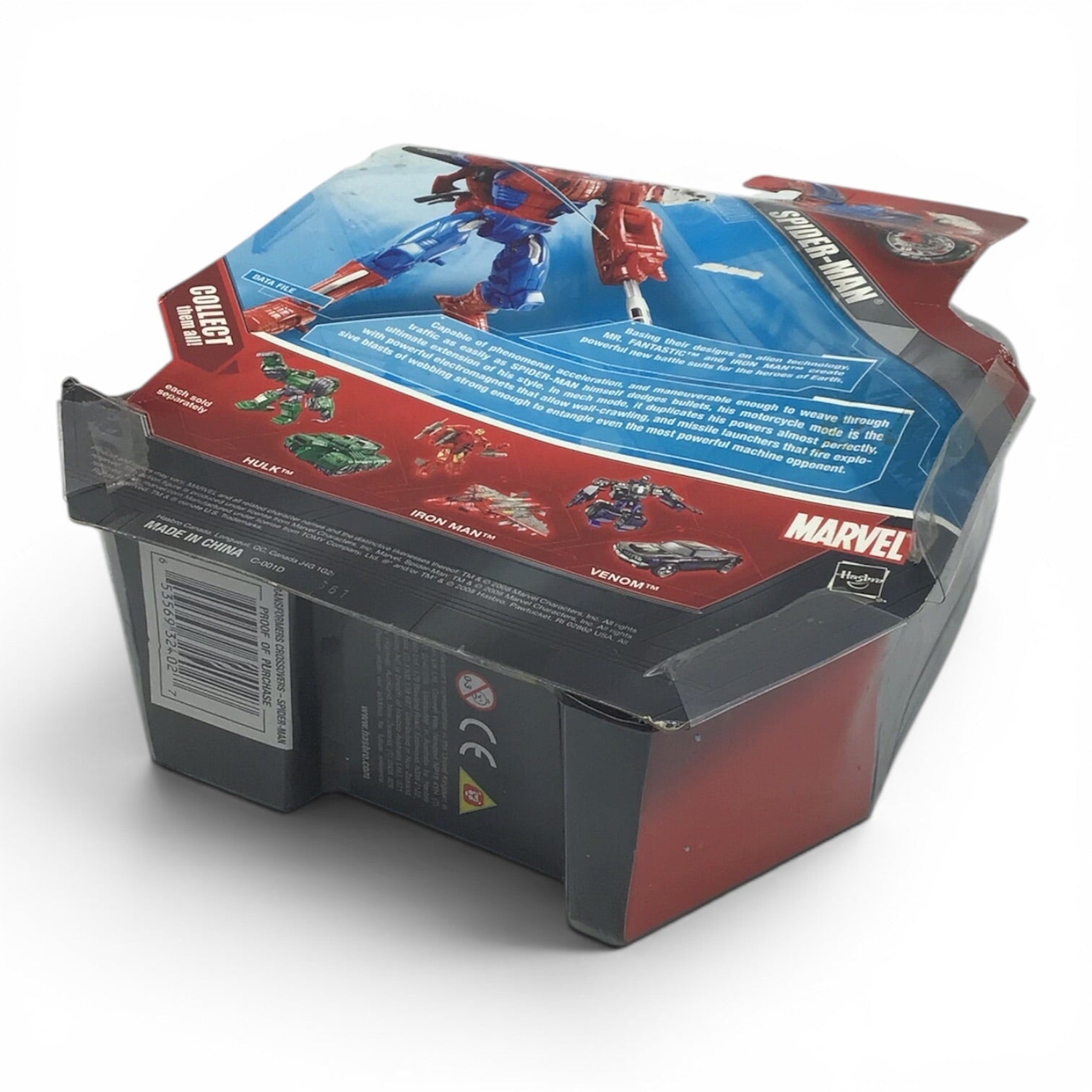 Marvel Vehicle to Hero Transformers Crossover: Spiderman
