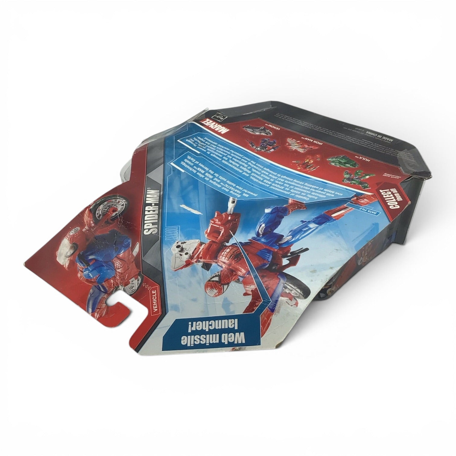 Marvel Vehicle to Hero Transformers Crossover: Spiderman