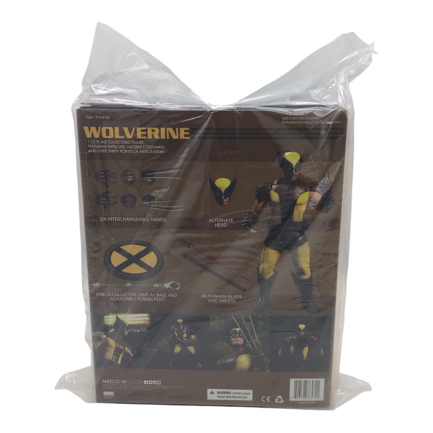 Marvel Wolverine Brown Suit - Mezco Toyz One:12 Collective 2017