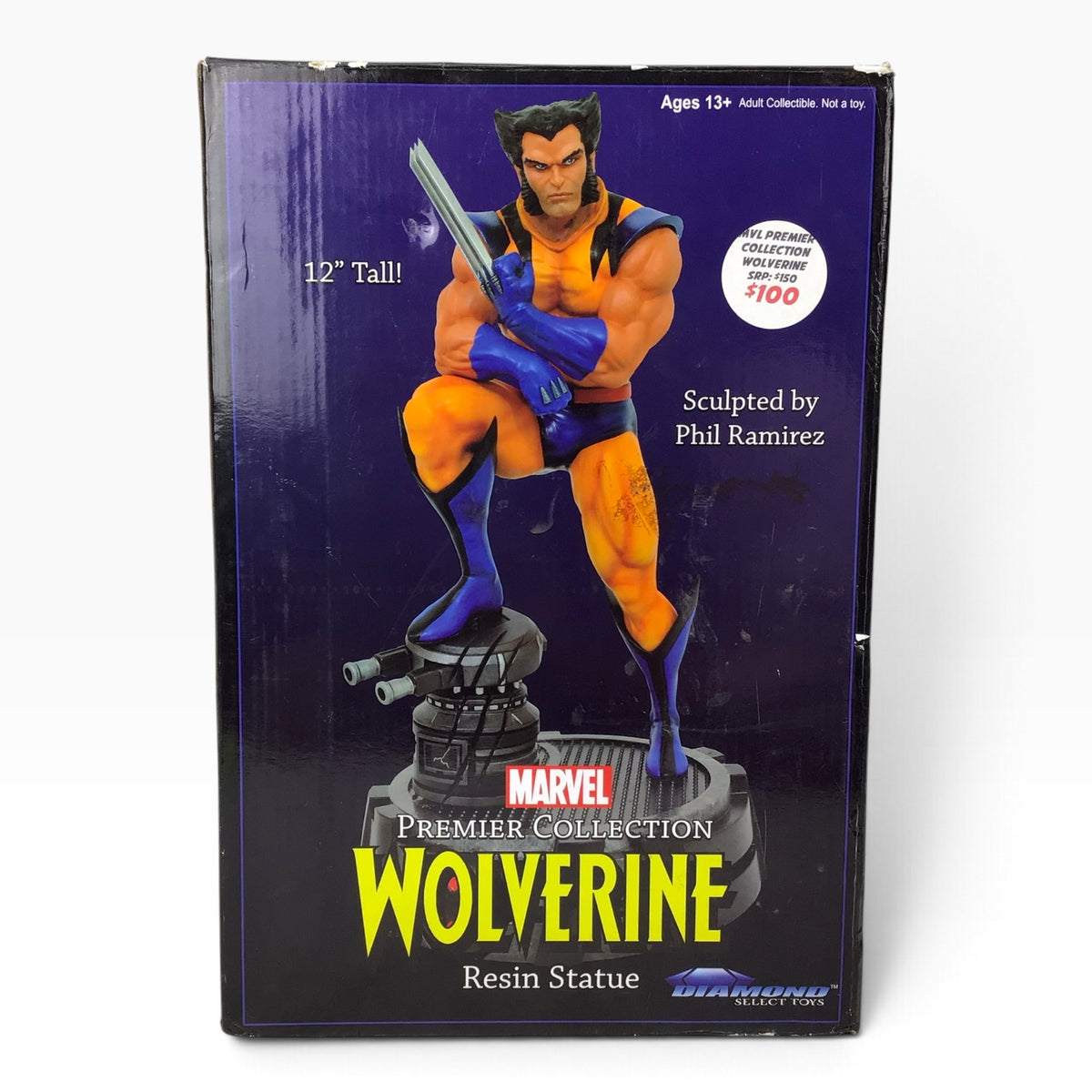 Marvel Wolverine Premier Collection Resin Statue 2016 – 12” Limited Edition #636/3000