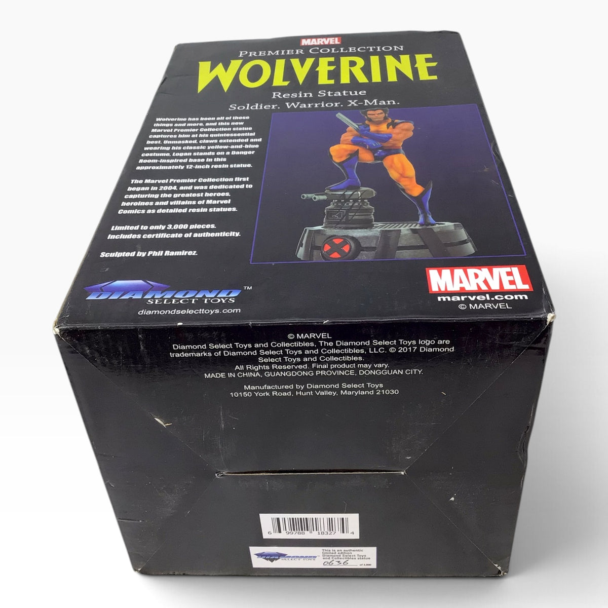 Marvel Wolverine Premier Collection Resin Statue 2016 – 12” Limited Edition #636/3000