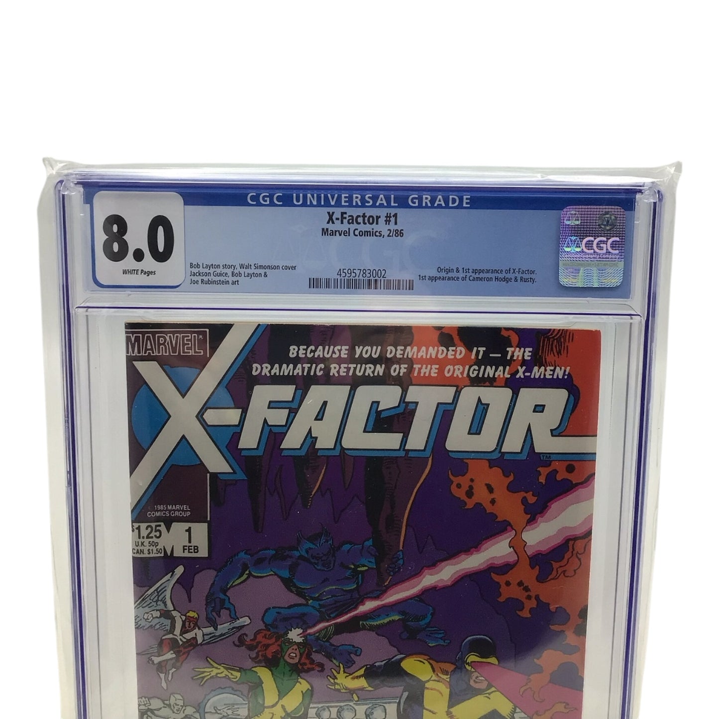Marvel X-Factor #1 - CGC Graded 8.0