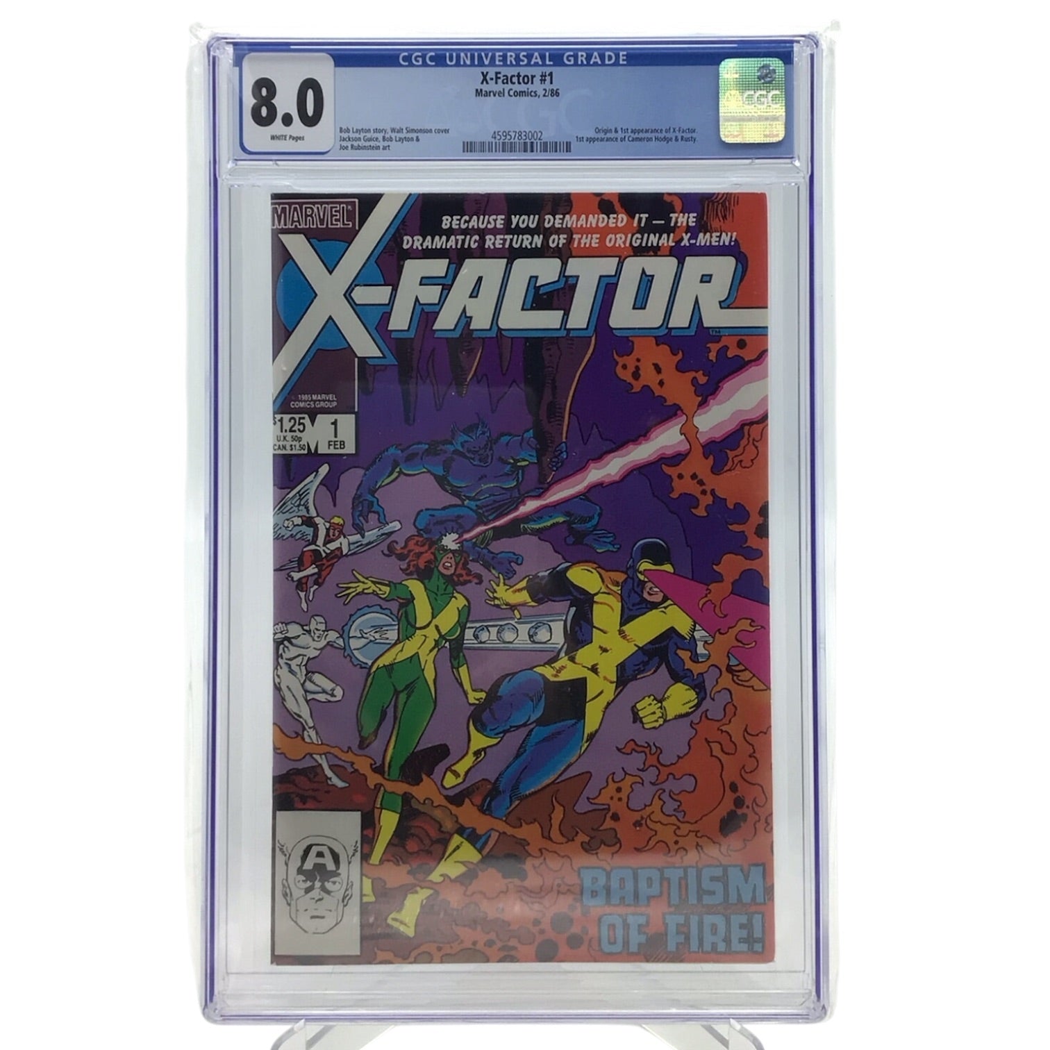 Marvel X-Factor #1 - CGC Graded 8.0