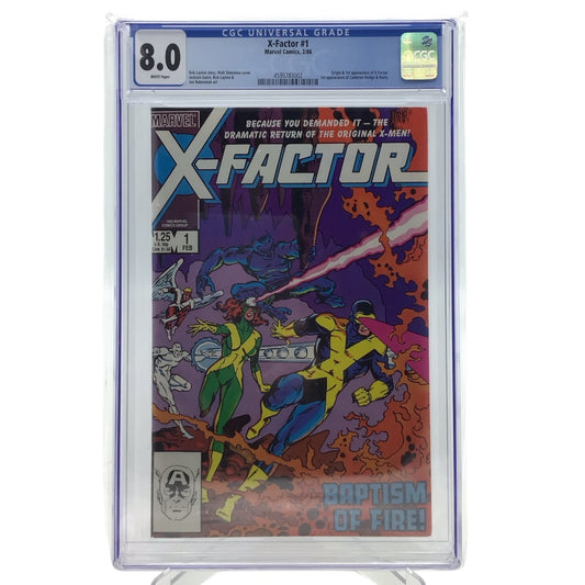 Marvel X-Factor #1 - CGC Graded 8.0
