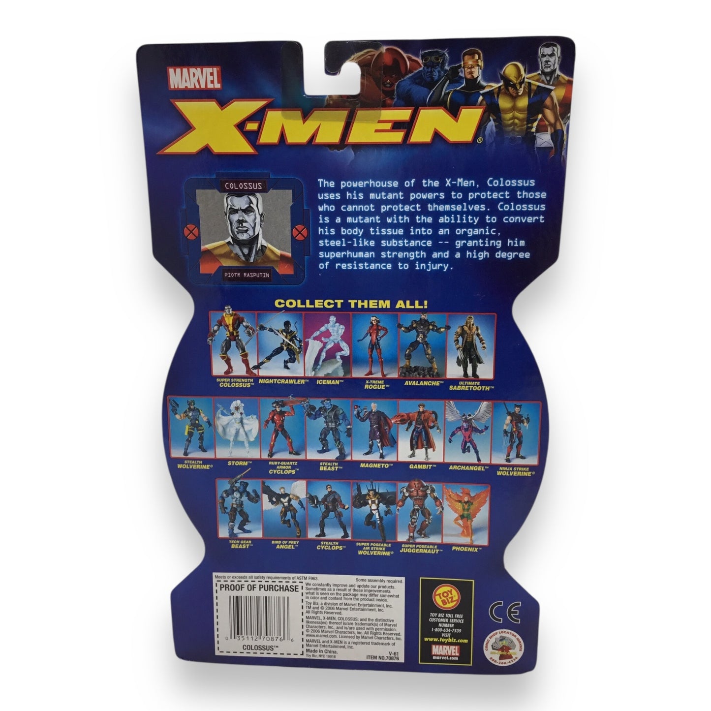 Marvel X-Men Super Strength Colossus Action Figure - New in Box