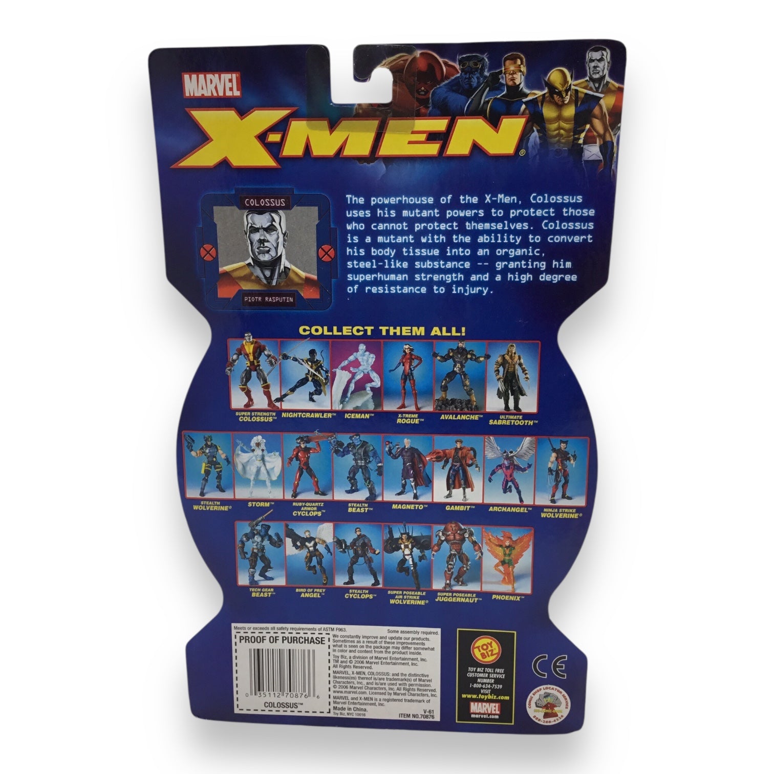 Marvel X-Men Super Strength Colossus Action Figure - New in Box