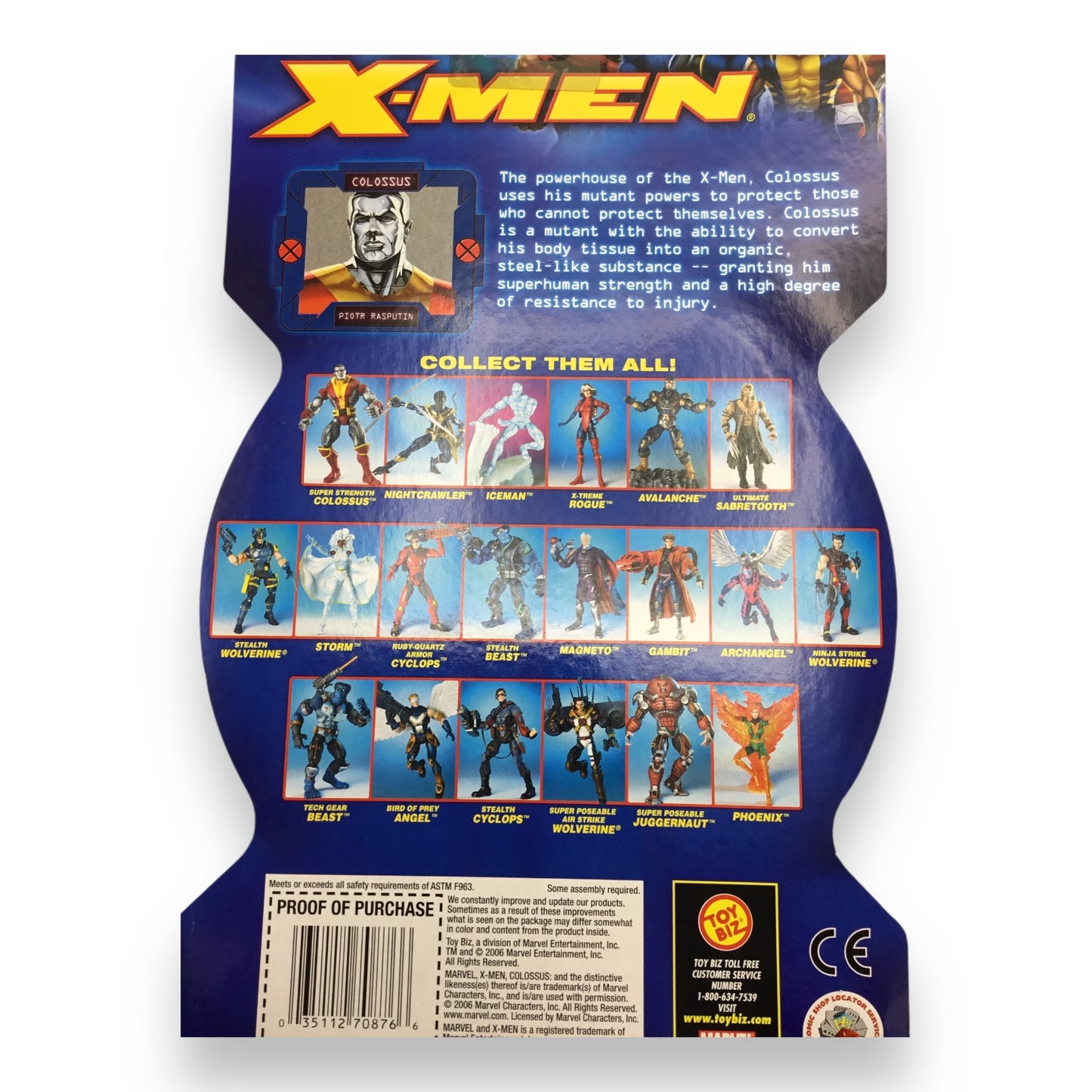 Marvel X-Men Super Strength Colossus Action Figure - New in Box