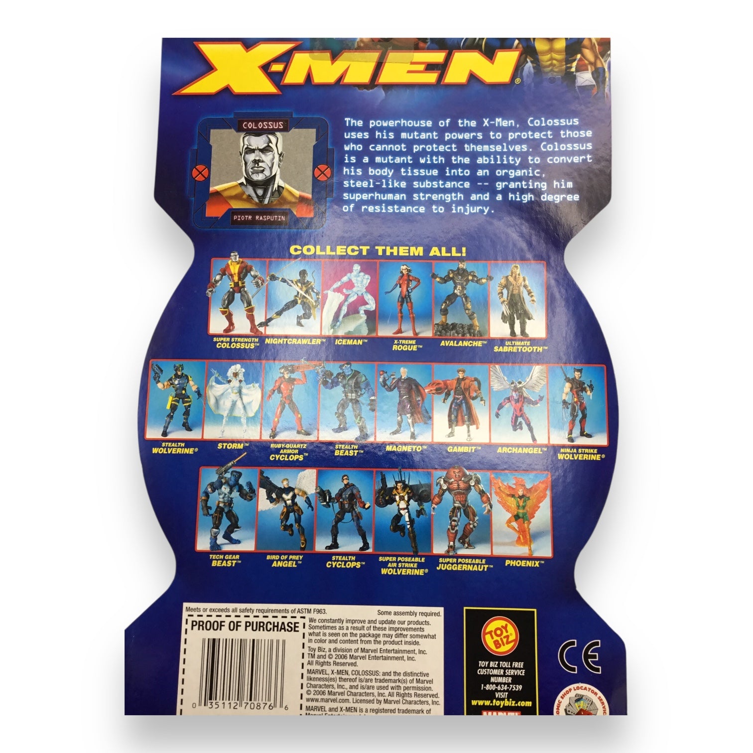Marvel X-Men Super Strength Colossus Action Figure - New in Box
