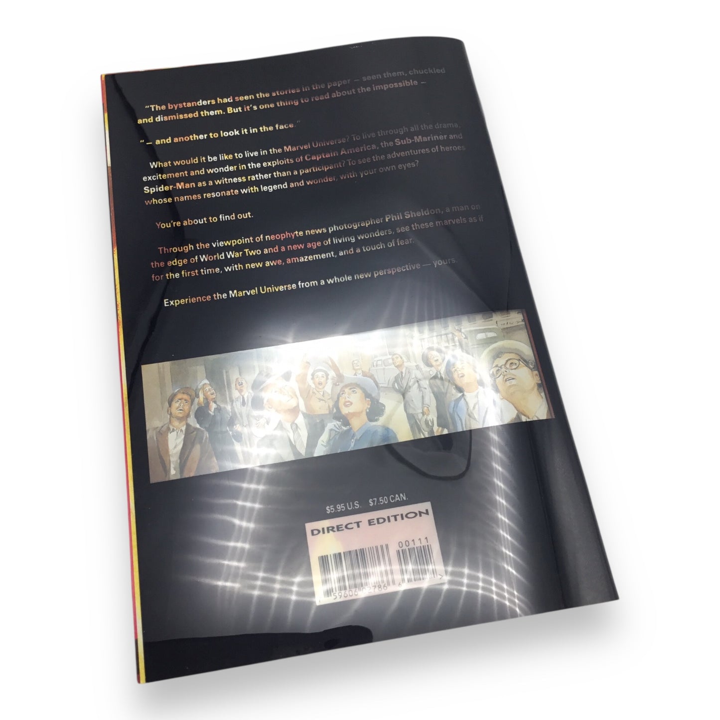 Marvels #1 (1994, Marvel Comics) Signed by Kurt Busiek