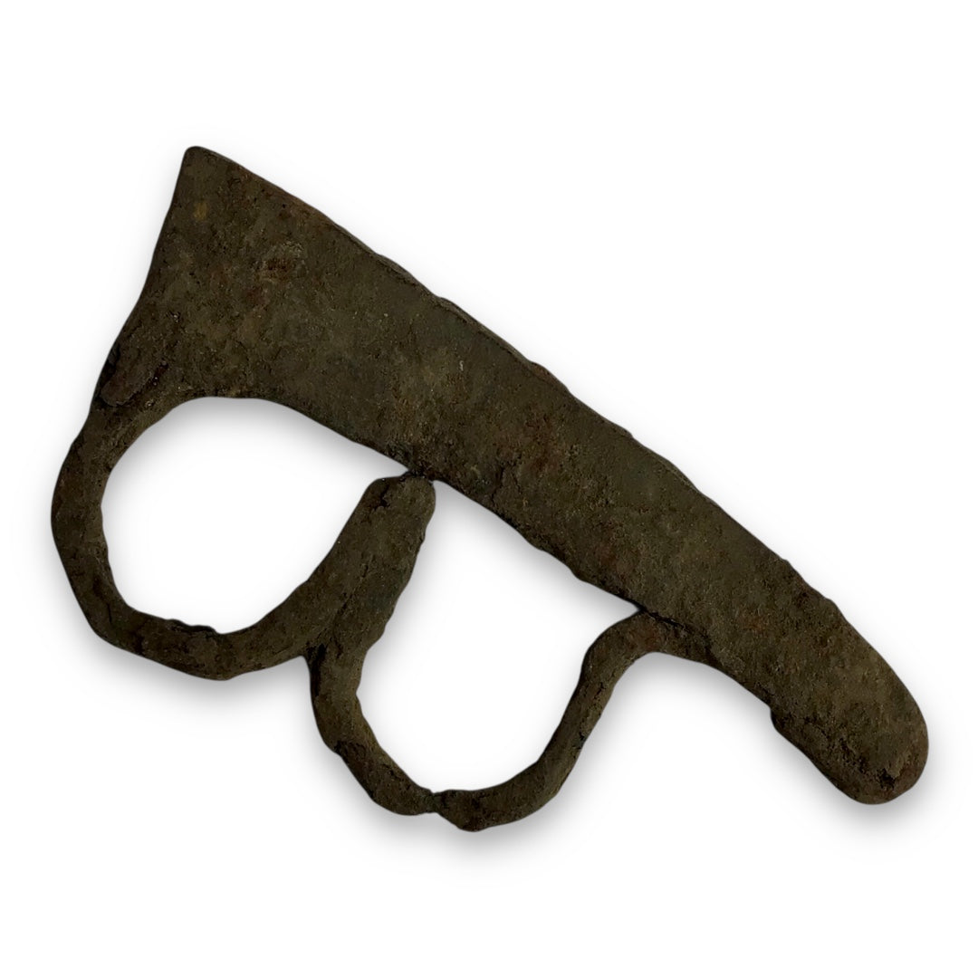 Massive Roman "B" Form Iron Fire Striker | Ancient Fire Starter | c. 2nd-1st Century BC