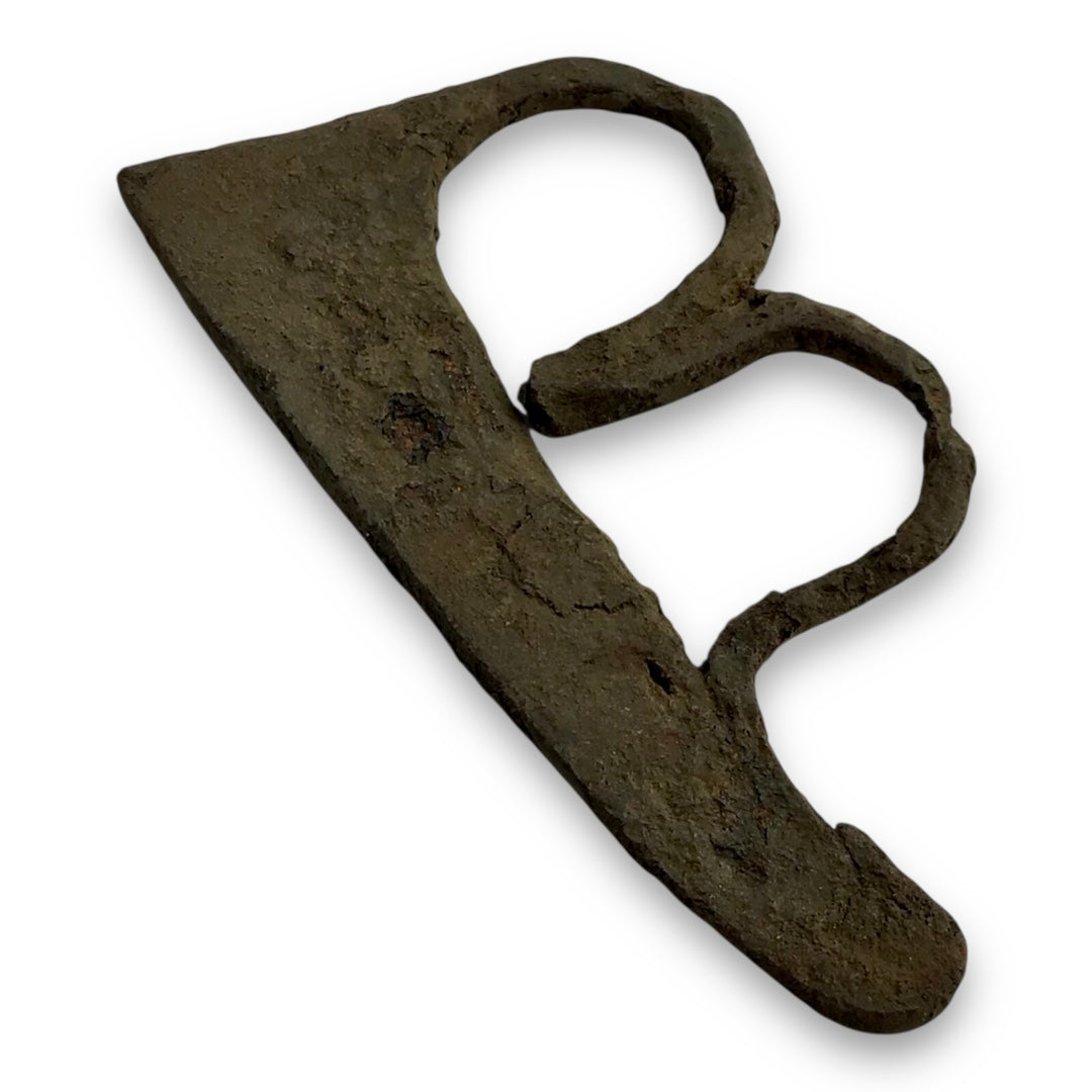 Massive Roman "B" Form Iron Fire Striker | Ancient Fire Starter | c. 2nd-1st Century BC