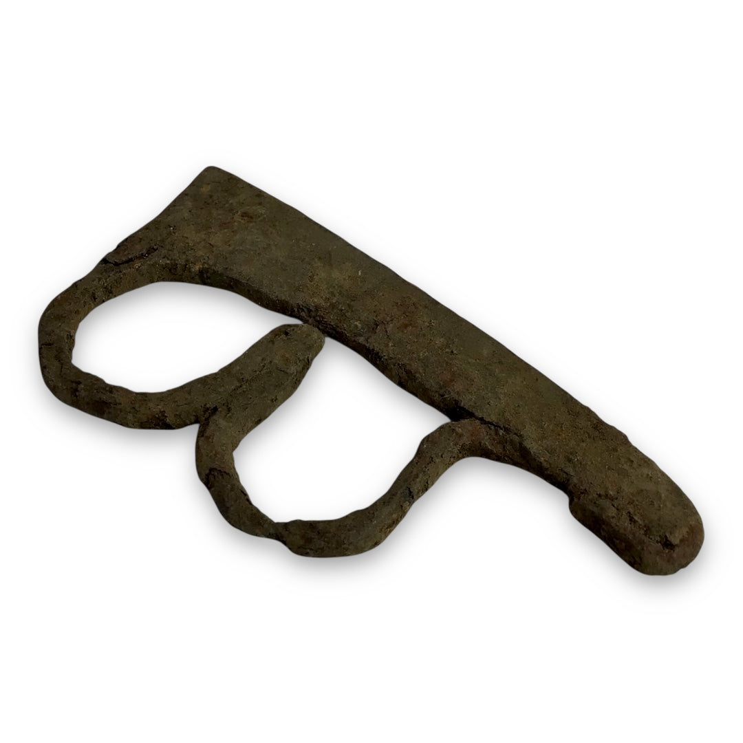 Massive Roman "B" Form Iron Fire Striker | Ancient Fire Starter | c. 2nd-1st Century BC