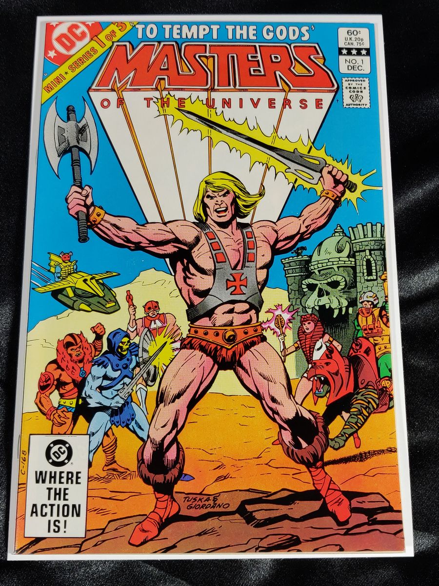 Masters of the Universe #1 - DC 1982 - First Solo He-Man Series!