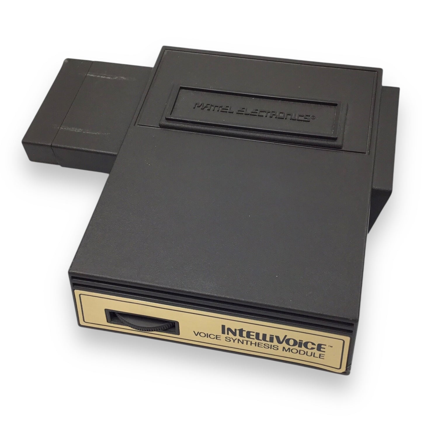 Mattel Intellivision 2609 Console w/ Controllers, RF Cable & Intellivoice Module – Tested