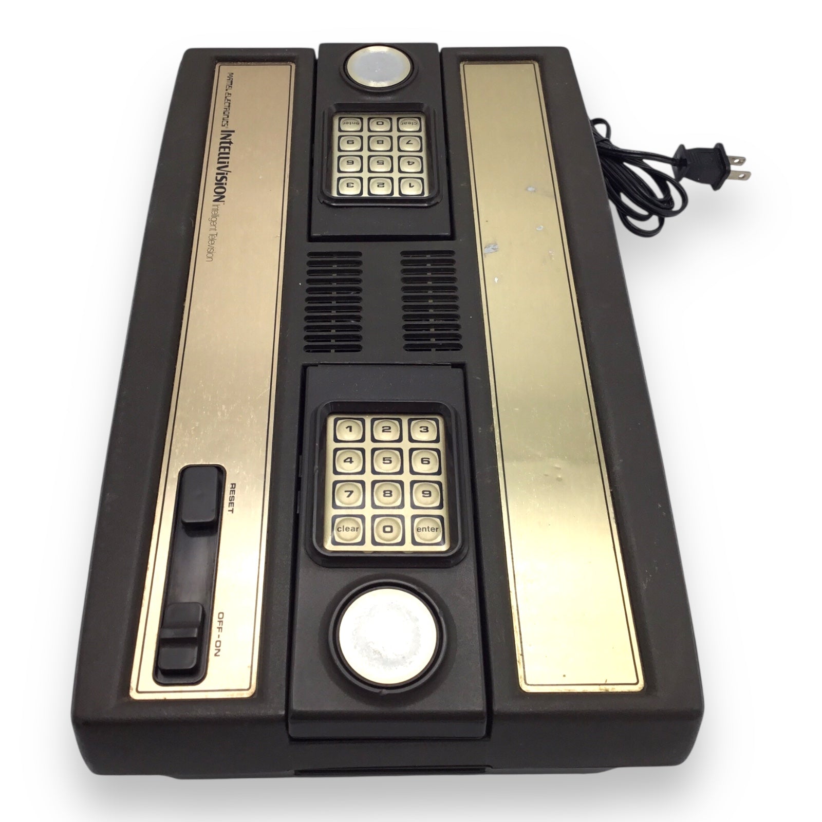 Mattel Intellivision Model 2609 Console w/ Cables & Controller – Tested Working