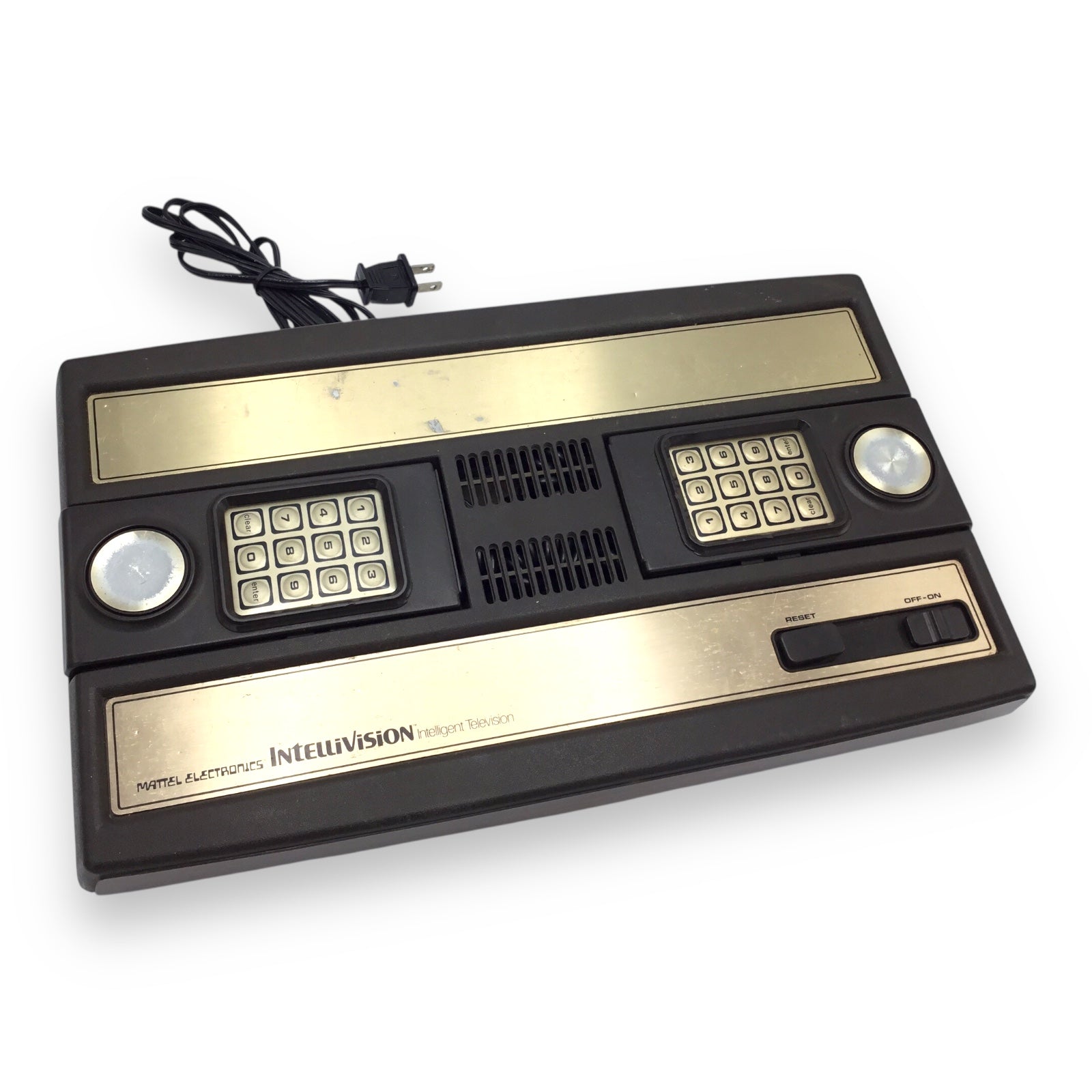 Mattel Intellivision Model 2609 Console w/ Cables & Controller – Tested Working