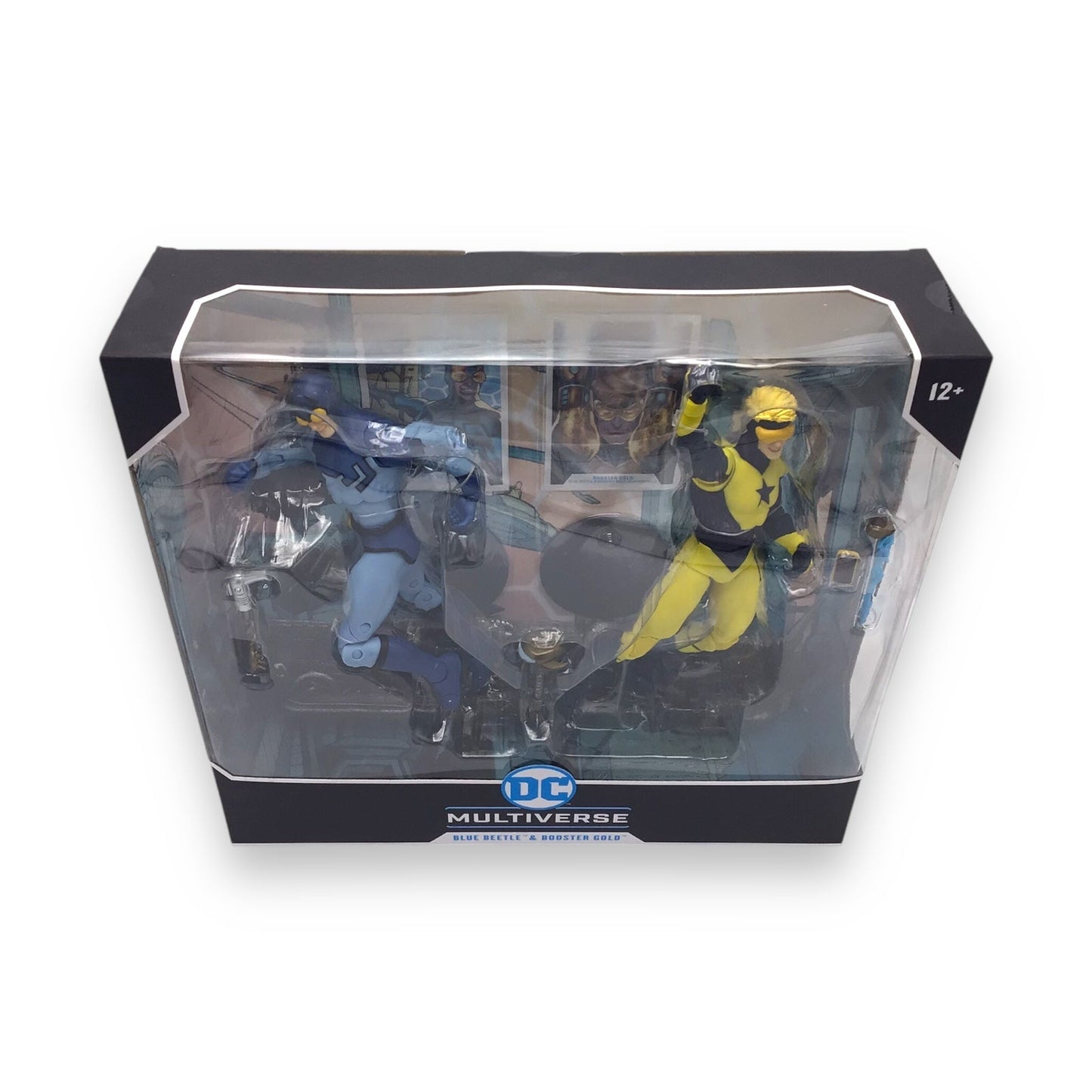 McFarlane DC Booster Gold & Blue Beetle 2-Pack Action Figures NIB