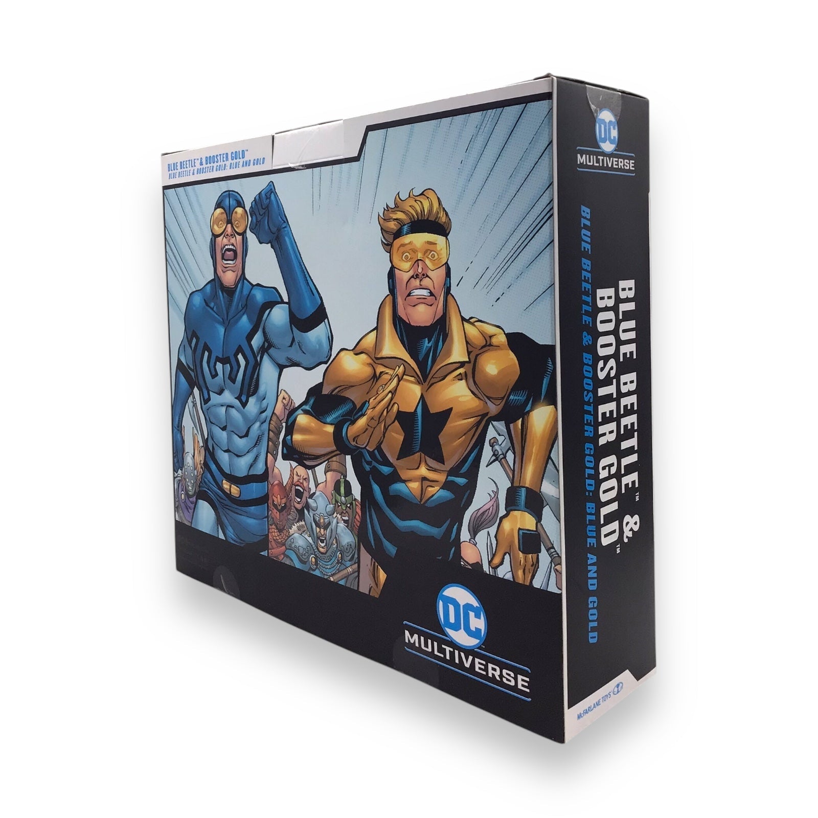 McFarlane DC Booster Gold & Blue Beetle 2-Pack Action Figures NIB