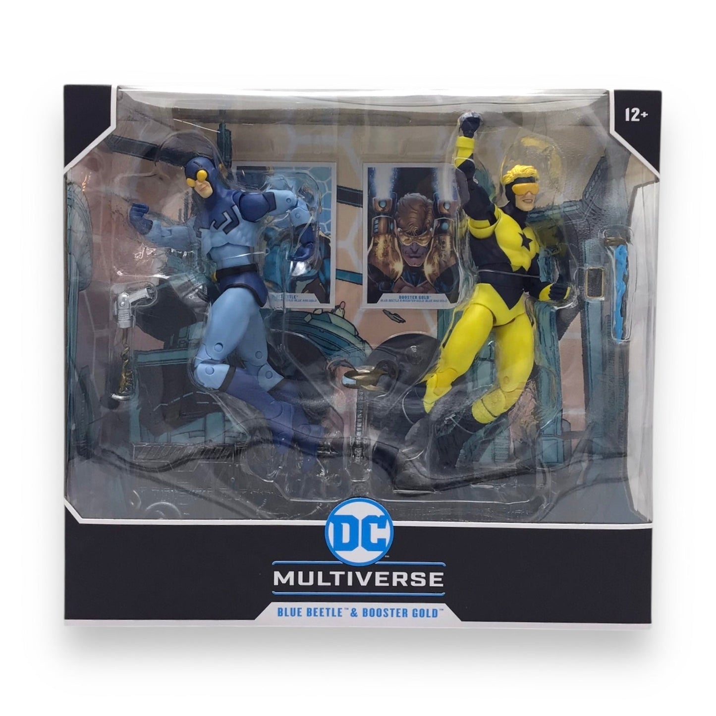 McFarlane DC Booster Gold & Blue Beetle 2-Pack Action Figures NIB