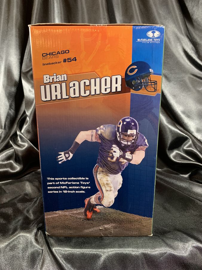 McFarlane Toys Chicago Bears Brian Urlacher 12 in Action Figure
