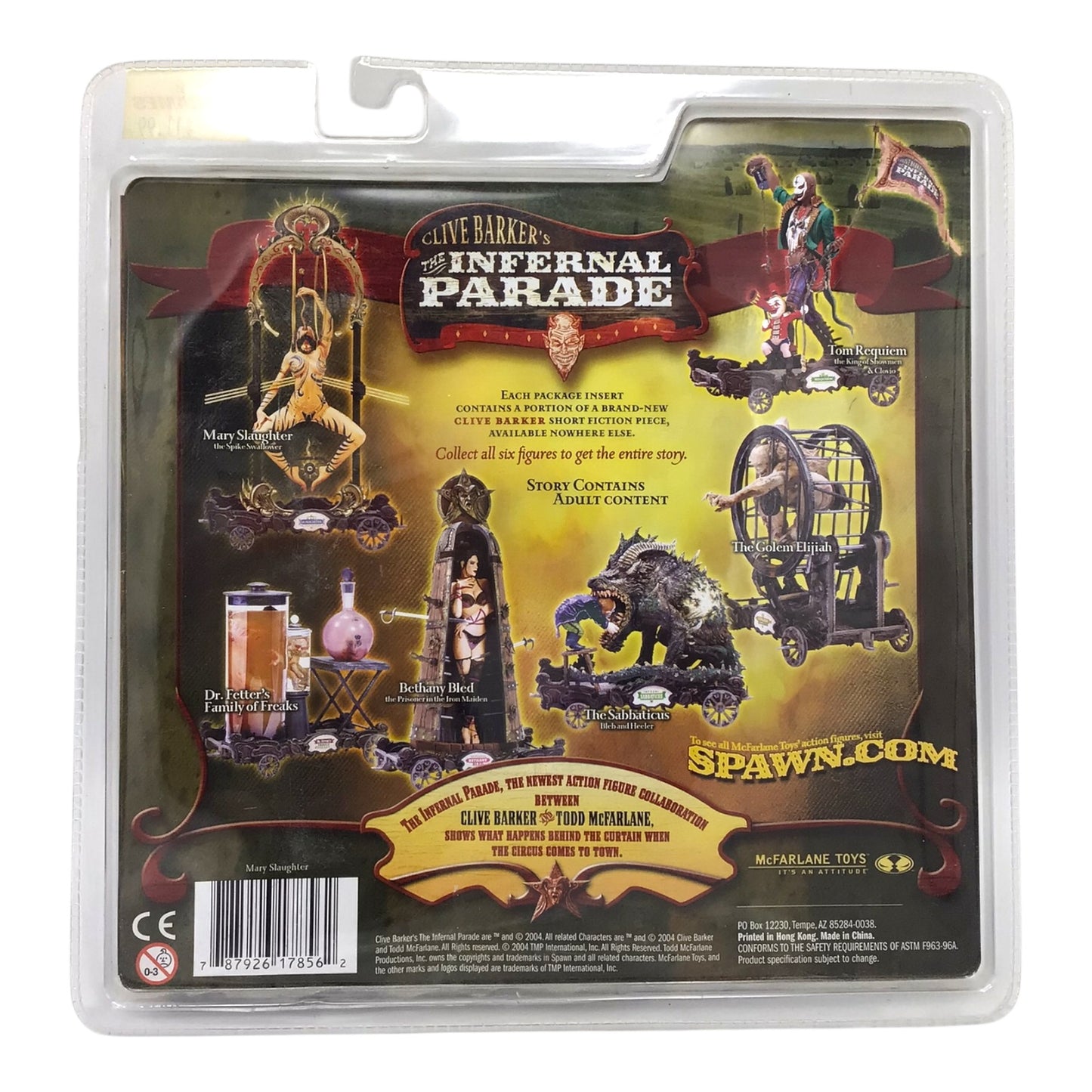 McFarlane Toys Clive Barker’s The Infernal Parade – Mary Slaughter (New on Card)